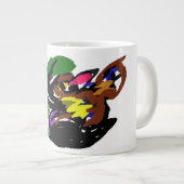 Wilde Wolf herfst Grote Koffiekop (Voorkant rechts)