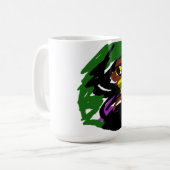 Wilde Wolf herfst Koffiemok (Voorkant links)