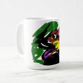 Wilde Wolf herfst Koffiemok (Voorkant links)