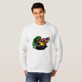 Wilde Wolf herfst T-shirt (Voorkant volledig)