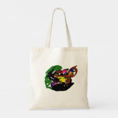 Wilde Wolf herfst Tote Bag (Achterkant)
