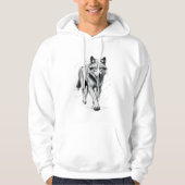 Wilde wolf Hoodies (Voorkant)