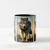 wilde wolf Koffie Mok (Center)