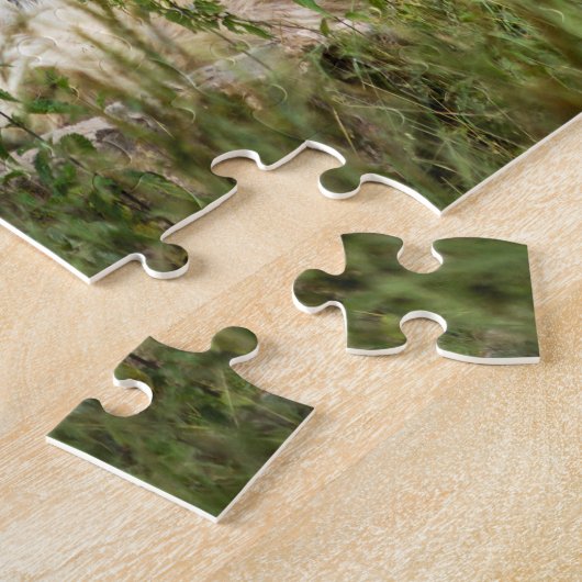 wilde wolf legpuzzel (Zijkant)