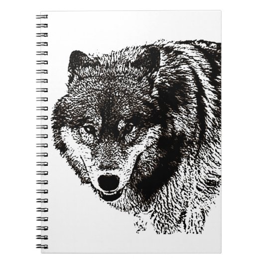 Wilde Wolf Notitieboek (Voorkant)