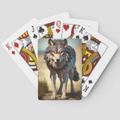 wilde wolf pokerkaarten (Achterkant)