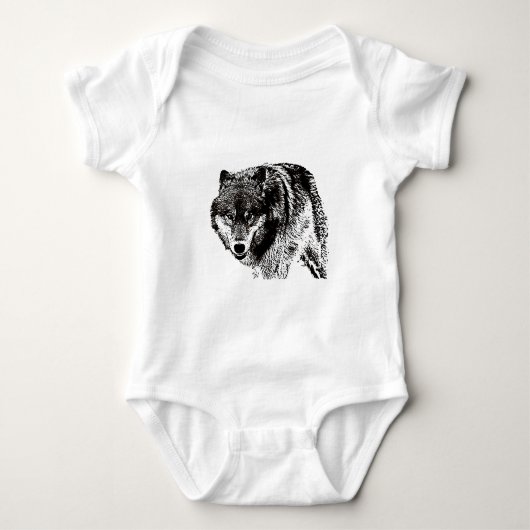Wilde Wolf Romper (Voorkant)