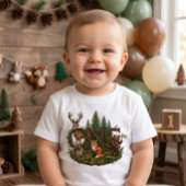 Wilde Woodland Baby Verjaardag