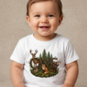 Wilde Woodland Baby Verjaardag