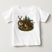 Wilde Woodland Baby Verjaardag (Voorkant)