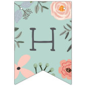 Wilde | Woodland Boho thema eerste verjaardag Vlaggetjes (Tweede vlag)