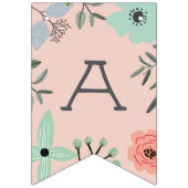 Wilde | Woodland Boho thema verjaardagsfeestje Vlaggetjes (Derde vlag)