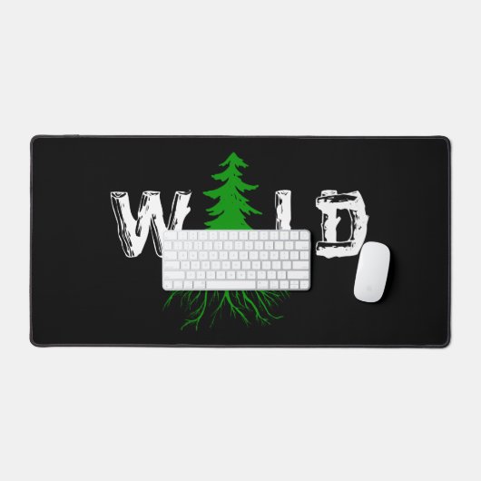 Wilde wortels buitenshuis bureaumat (Keyboard & Muis)