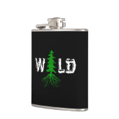 Wilde wortels buitenshuis heupfles (Links)