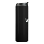 Wilde wortels buitenshuis thermosbeker (Gedraaid links)