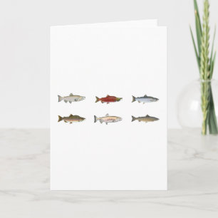 Wilde zalm kaart