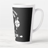 Wilde zalm Vist Latte Mok (Rechts)