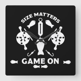 Wilde zalm Vist Vierkante Klok