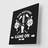 Wilde zalm Vist Vierkante Klok (Hoek)