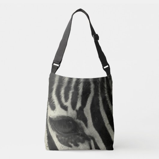 Wilde Zebra Crossbody Tas (Voorkant)