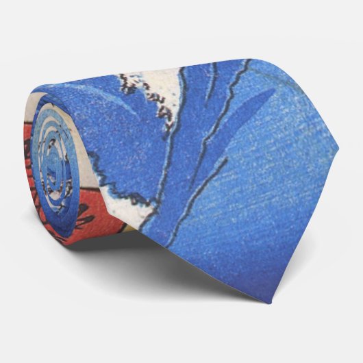 Wilde zee die op het Stropdas van het gesteente br (Opgerold)