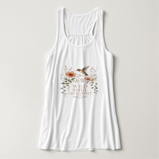 Wilde Ziel Geest Tanktop (Design voorkant)