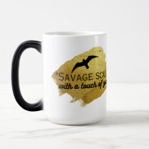 "Wilde ziel met een vleugje goud."