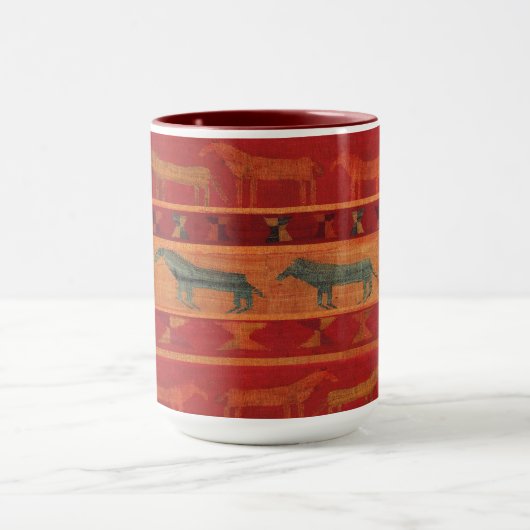 Wilde Zigeuner Mustangs Mok (Midden)