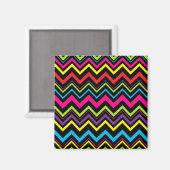 Wilde Zigzaggen Magneet (Voorkant / Achterkant)