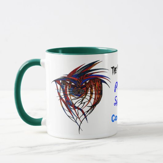 Wilde zijdieren mok (Links)