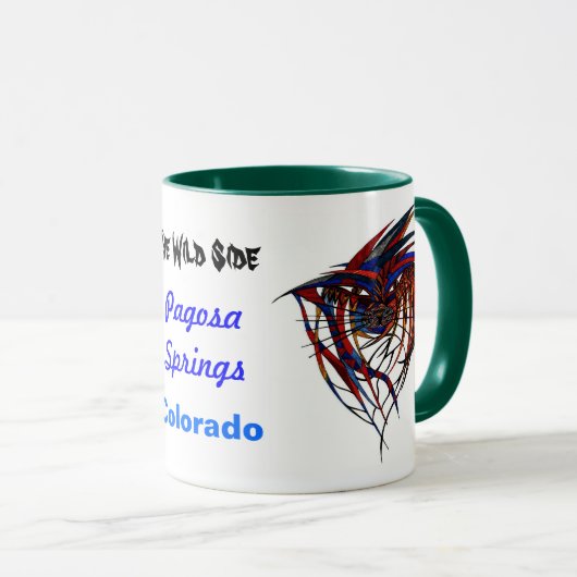 Wilde zijdieren mok (Voorkant rechts)