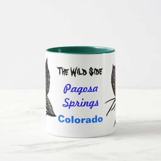 Wilde zijvlinder mok (Midden)