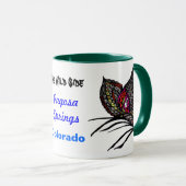 Wilde zijvlinder mok (Voorkant rechts)