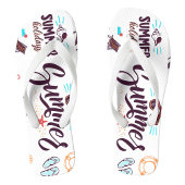 Wilde zomer teenslippers