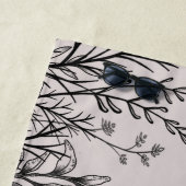 Wilde Zomer Wildflower Doodles Strandlaken (In situ)