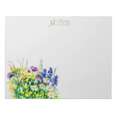 Wilde zomerbloemen notitieblok (Voorkant)