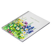 Wilde zomerbloemen notitieboek (Linkerzijde)