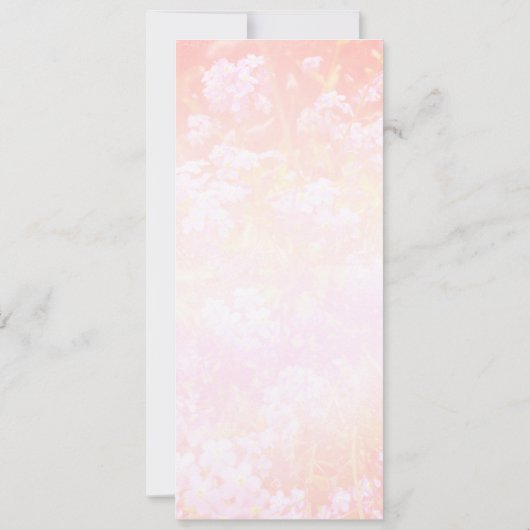 Wilde zomerbloemen save the date (Achterkant)