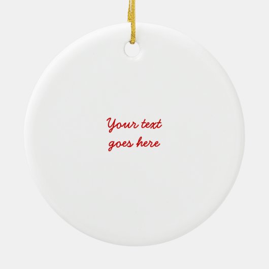 Wilde zonnebloem op maat gemaakt ornament (Achterkant)