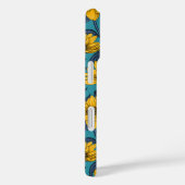 Wilde zonnebloemen en goudkam vogels / geel Case-Mate iPhone case (Achterkant / Rechts)