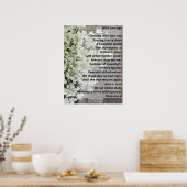 Wilde zonsopgangen poster (Keuken)