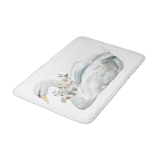 wilde zwaan badmat (Gekanteld)