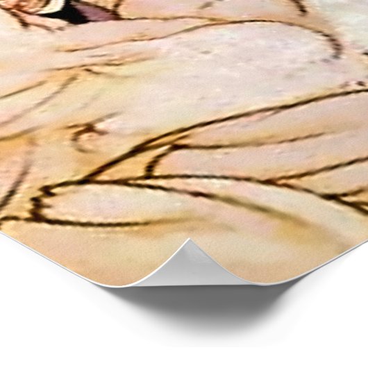 “Wilde Zwanen” sprookjeskunst door Elenore Abbott Poster (Hoek)