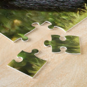 Wilde zwarte beer. legpuzzel (Zijkant)