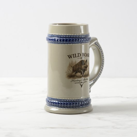 Wilde Zwijn Bierpul (Voorkant rechts)