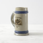 Wilde Zwijn Bierpul (Voorkant links)