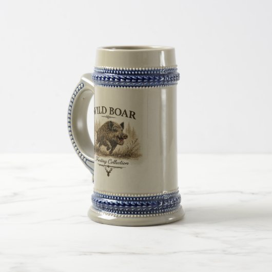 Wilde Zwijn Bierpul (Voorkant links)