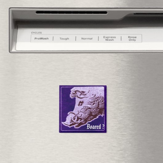 Wilde zwijn magneet- Boared? Magneet (Insitu (Vaatwasser))