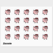 Wilde Zwijn Stickers (Vel)