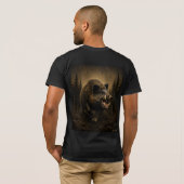 Wilde Zwijn T-shirt (Achterkant volledig)